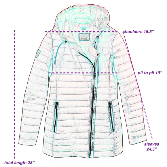 ATELIER NOIR by RUDSAK Cortina Puffer Down-Filled Coat in Red Size S - Picture 2 of 16